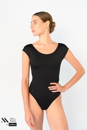 Black leotard with short sleeves (Contemporary-girl)