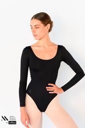 Black leotard with long sleeves (Character-girl)