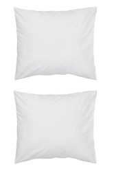 2 Taies d'oreiller - coton doux 60x70